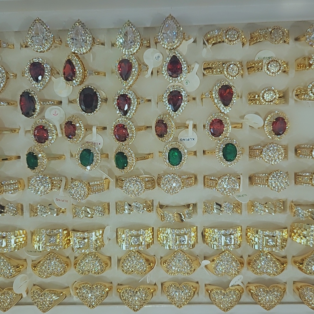 Elegant Gold and Gemstone Ring Collection